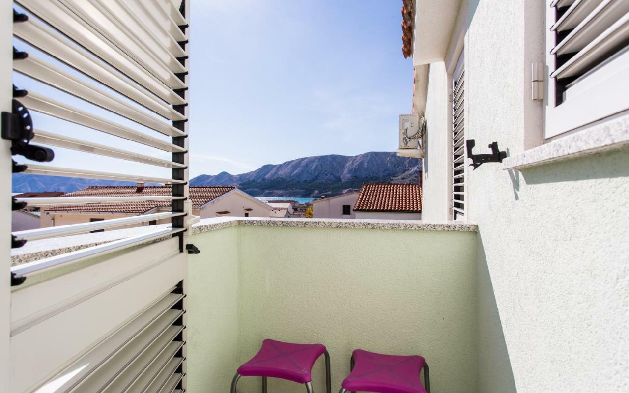 Apartments Luka Baška Buitenkant foto