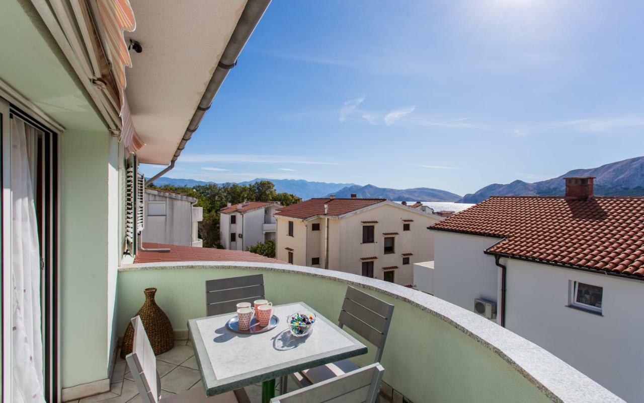 Apartments Luka Baška Buitenkant foto